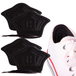 Zestaw zapiętek naprawczych do butów wklejane czarne 4 szt. 2 grubości 0,5 cm i 1 cm - A067_02_03